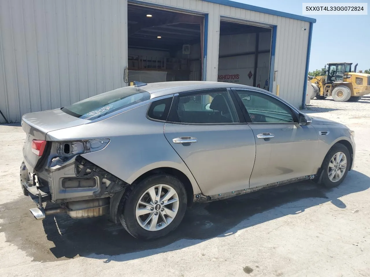 2016 Kia Optima Lx VIN: 5XXGT4L33GG072824 Lot: 66854024