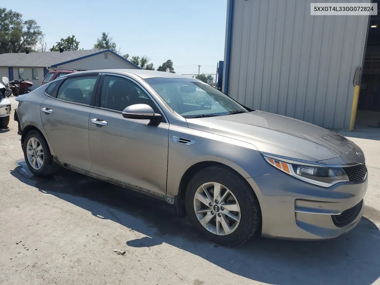 2016 Kia Optima Lx VIN: 5XXGT4L33GG072824 Lot: 66854024