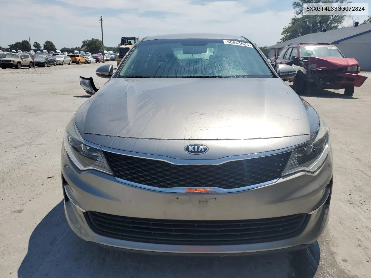 2016 Kia Optima Lx VIN: 5XXGT4L33GG072824 Lot: 66854024