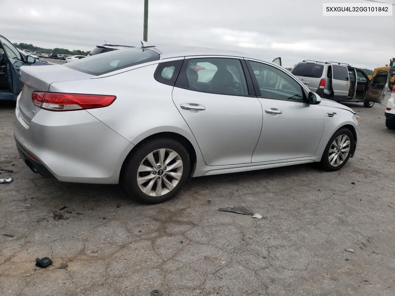 5XXGU4L32GG101842 2016 Kia Optima Ex