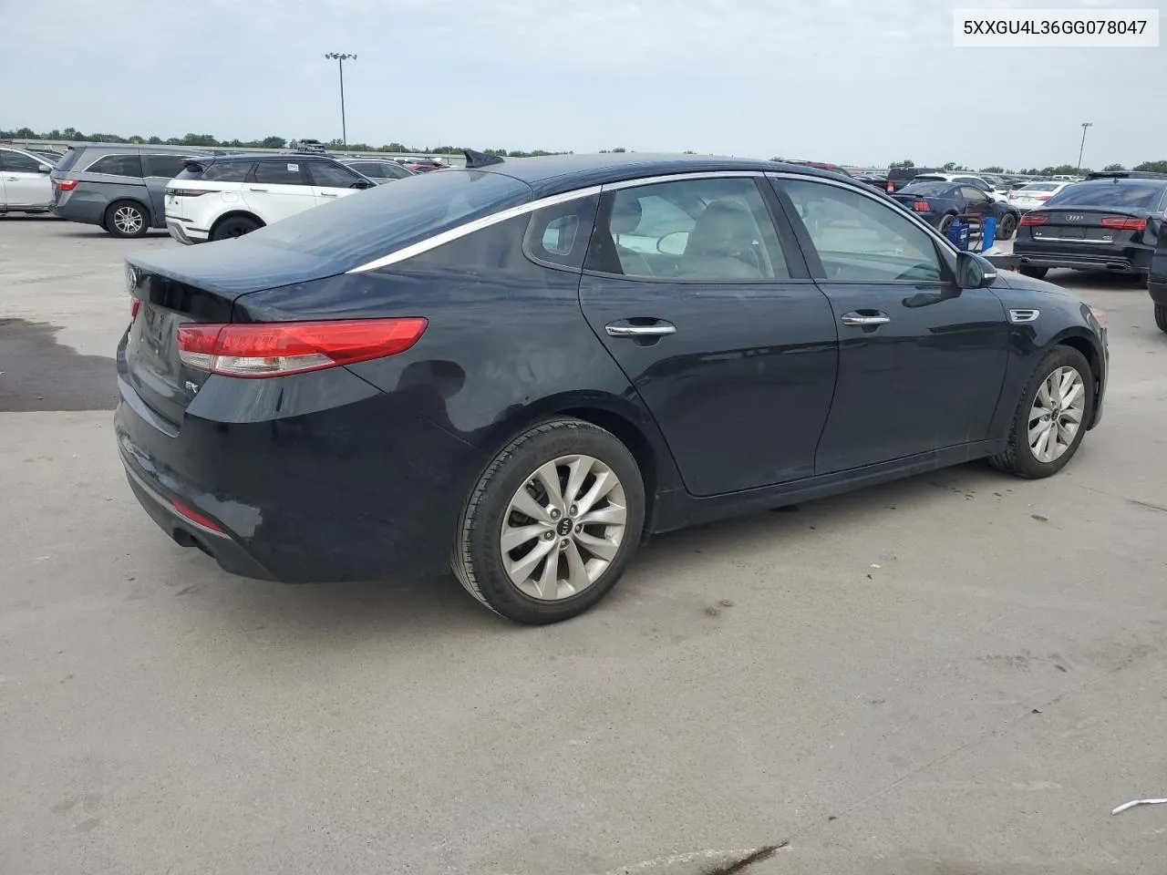 2016 Kia Optima Ex VIN: 5XXGU4L36GG078047 Lot: 66902254