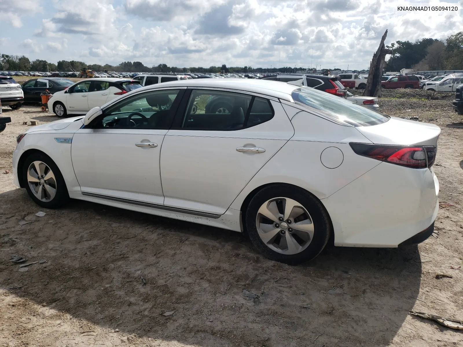 2016 Kia Optima Hybrid VIN: KNAGN4AD1G5094120 Lot: 67054044