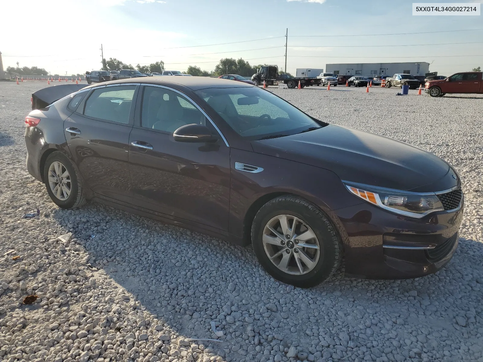 5XXGT4L34GG027214 2016 Kia Optima Lx