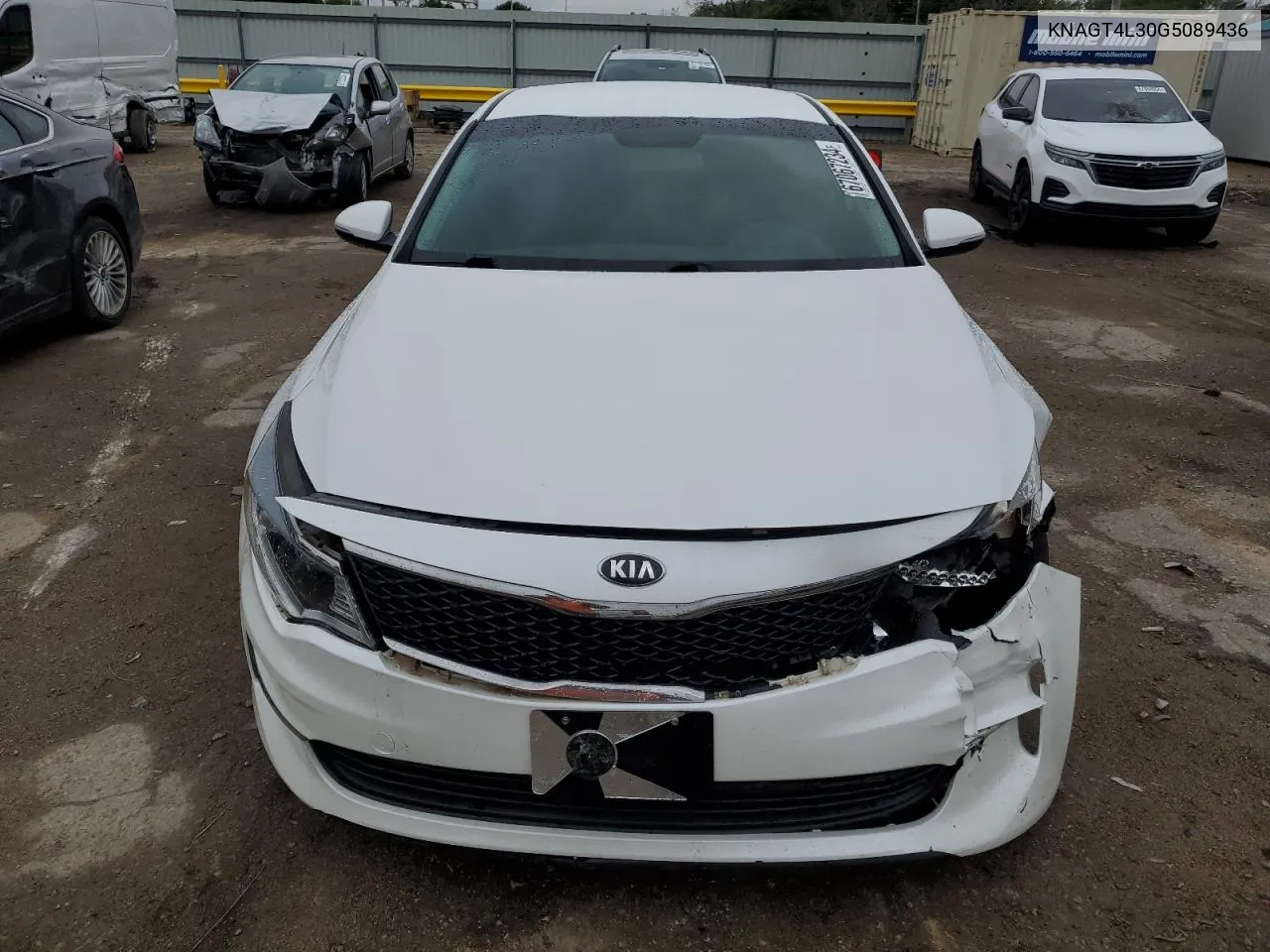 2016 Kia Optima Lx VIN: KNAGT4L30G5089436 Lot: 67067234