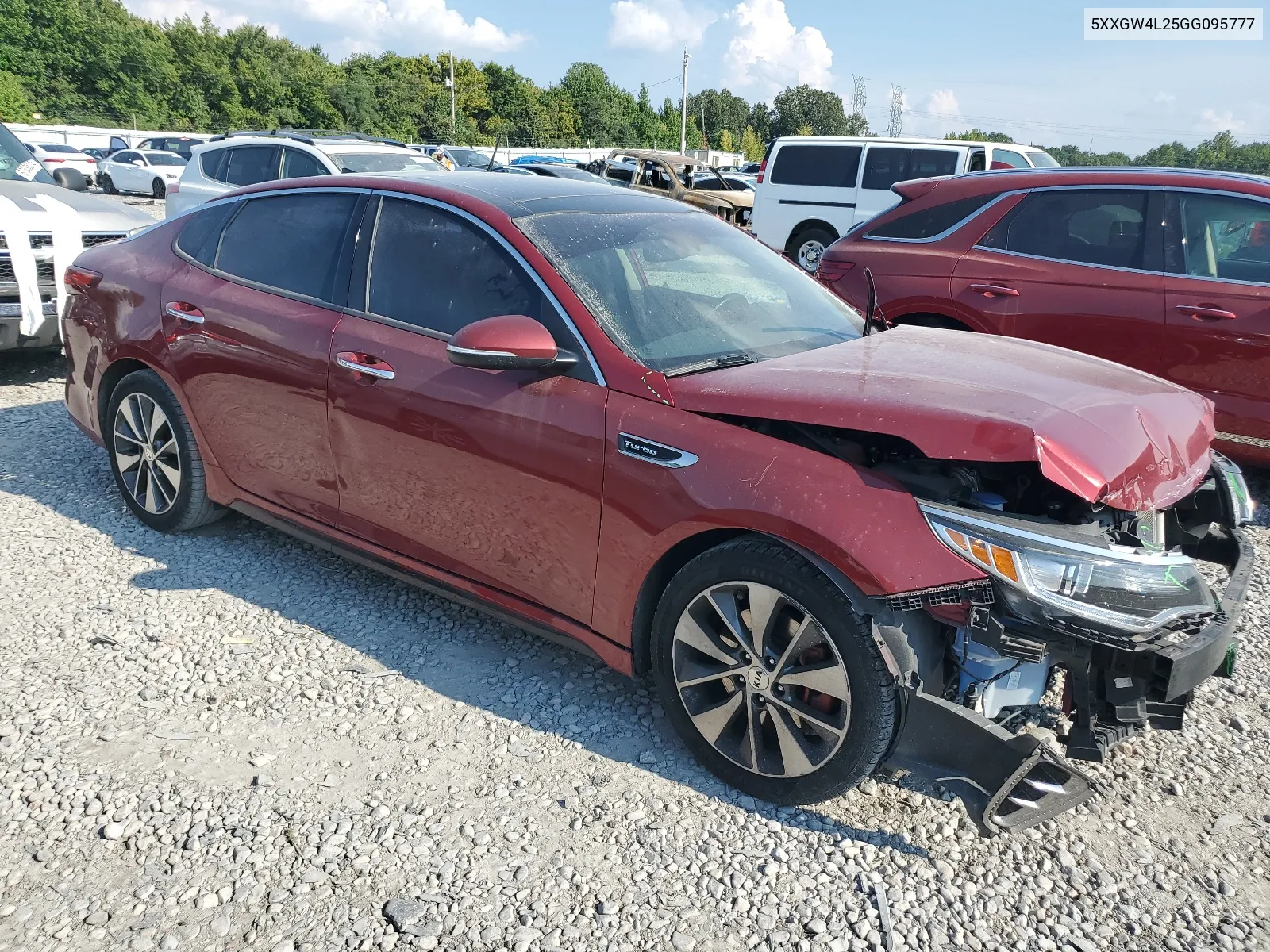 5XXGW4L25GG095777 2016 Kia Optima Sx