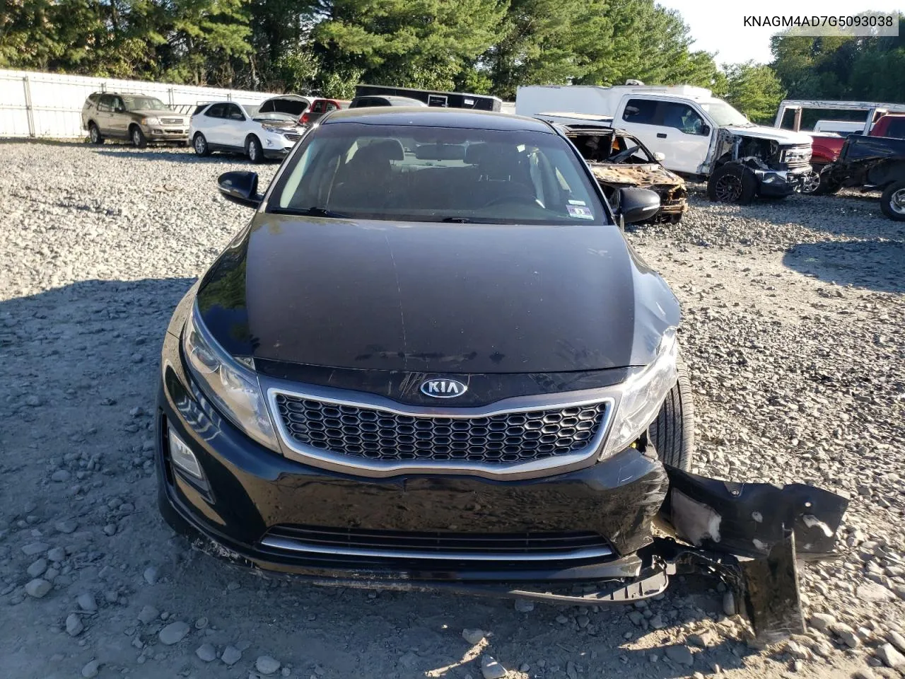 2016 Kia Optima Hybrid VIN: KNAGM4AD7G5093038 Lot: 67197984