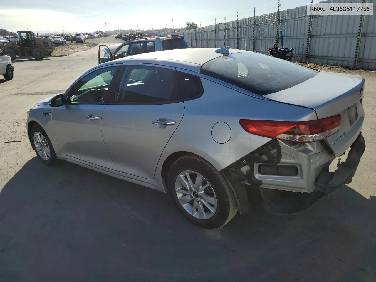 KNAGT4L36G5117756 2016 Kia Optima Lx