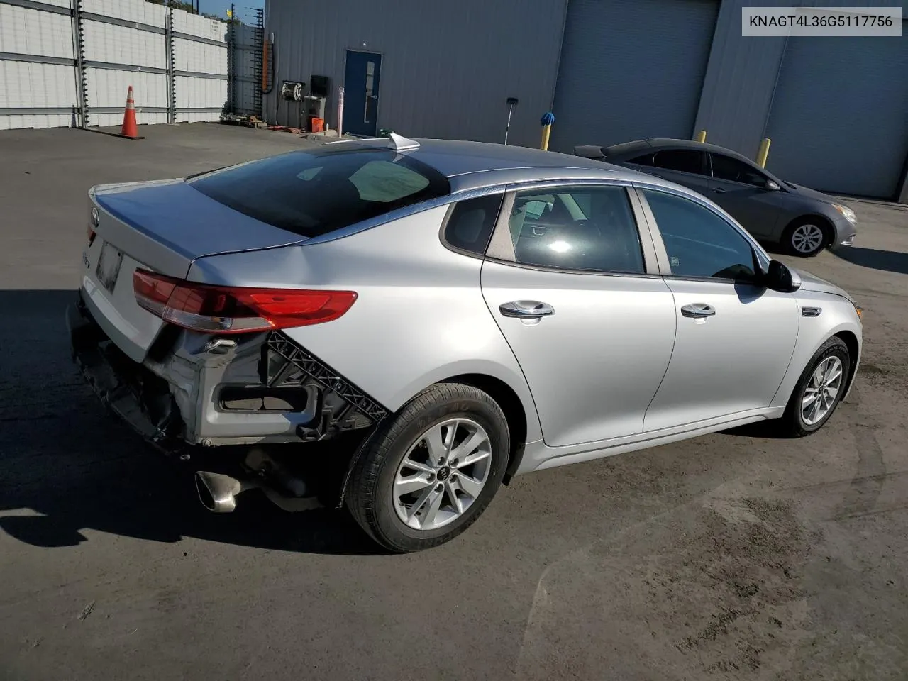 KNAGT4L36G5117756 2016 Kia Optima Lx