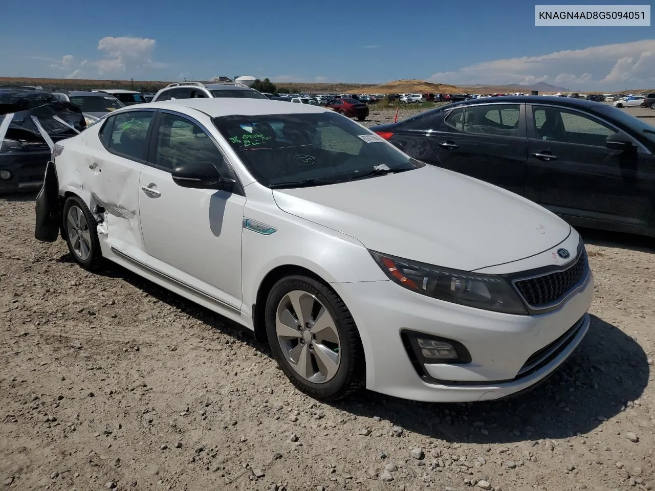 2016 Kia Optima Hybrid VIN: KNAGN4AD8G5094051 Lot: 67477664