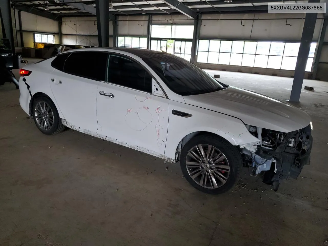 5XXGV4L22GG087865 2016 Kia Optima Sxl