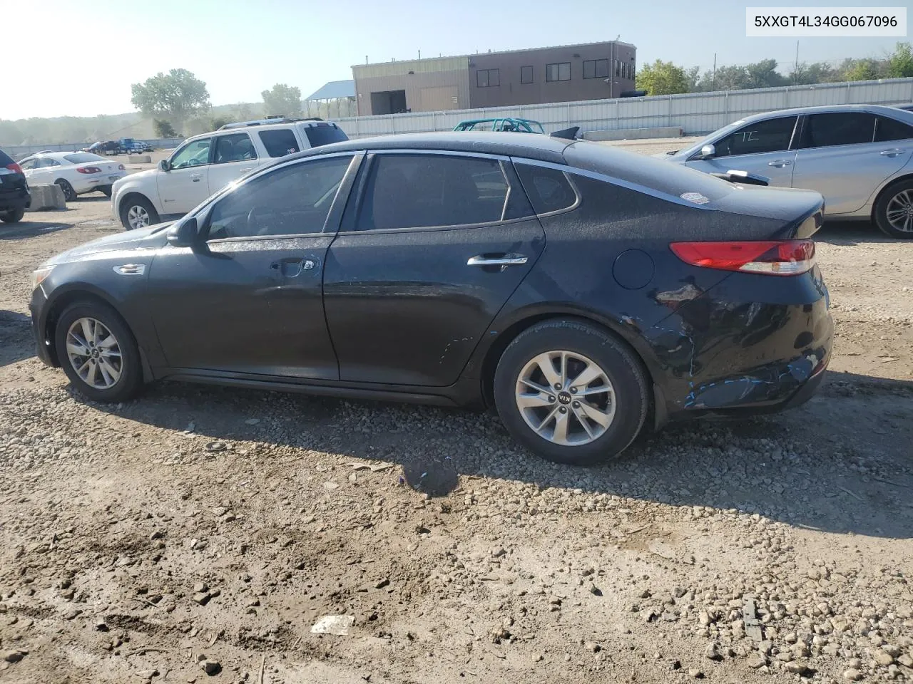 2016 Kia Optima Lx VIN: 5XXGT4L34GG067096 Lot: 67687144