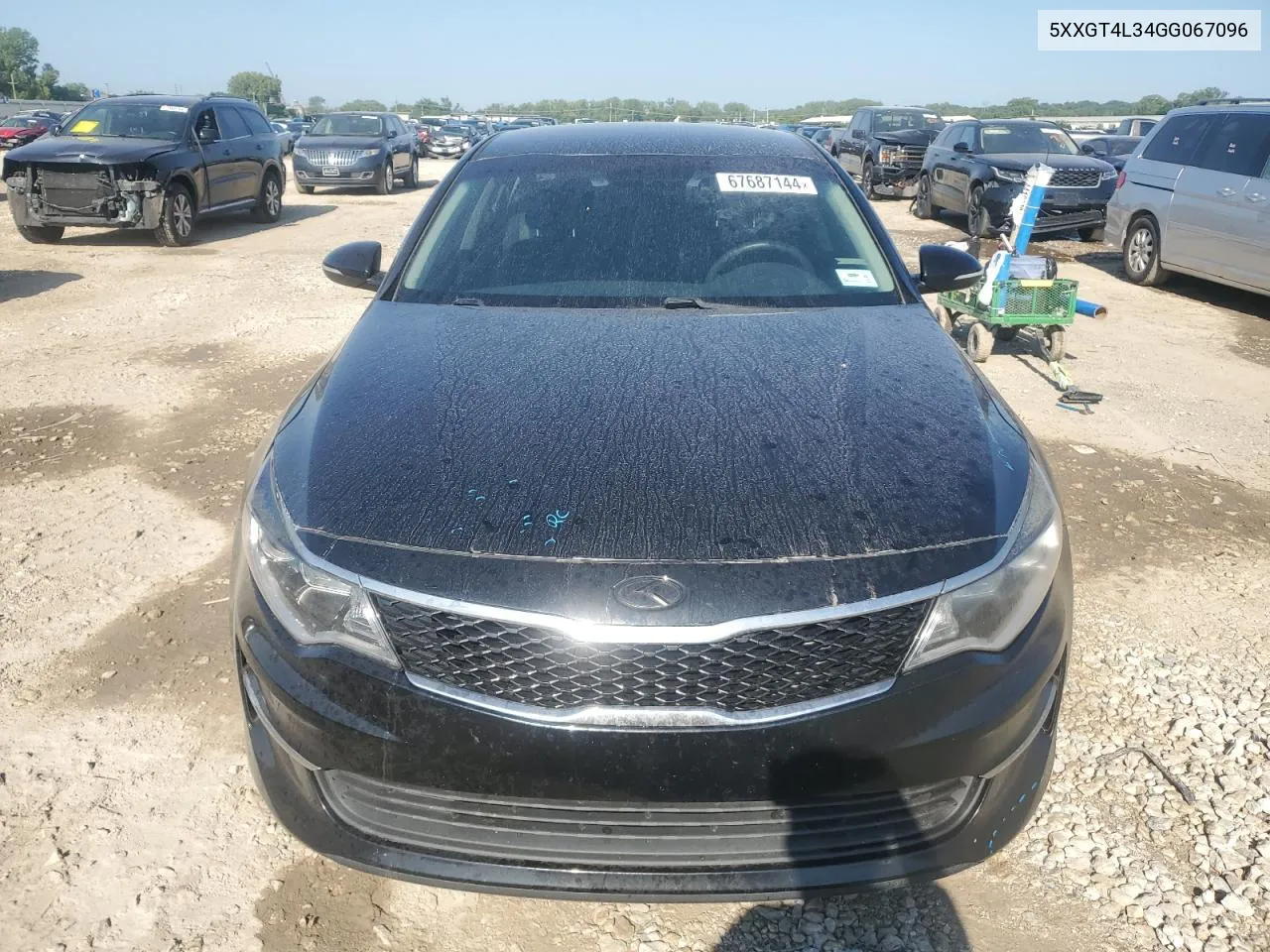 2016 Kia Optima Lx VIN: 5XXGT4L34GG067096 Lot: 67687144