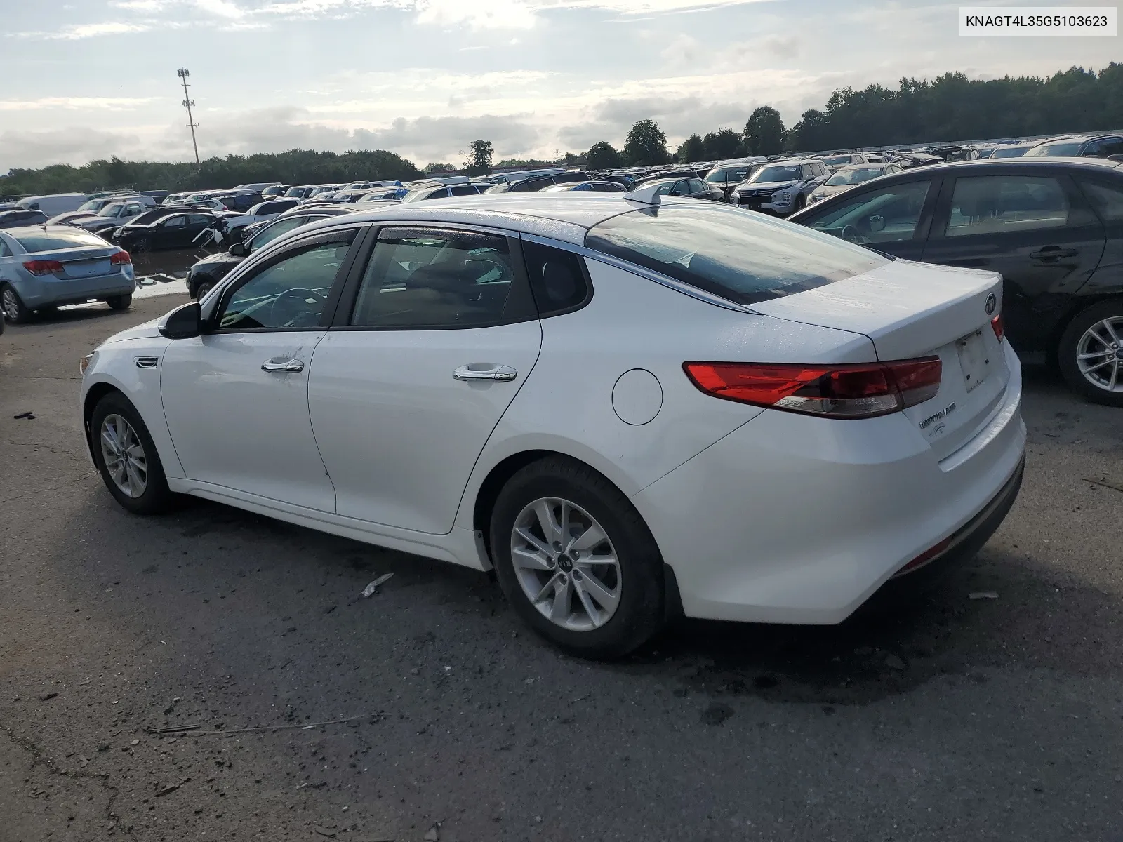 KNAGT4L35G5103623 2016 Kia Optima Lx