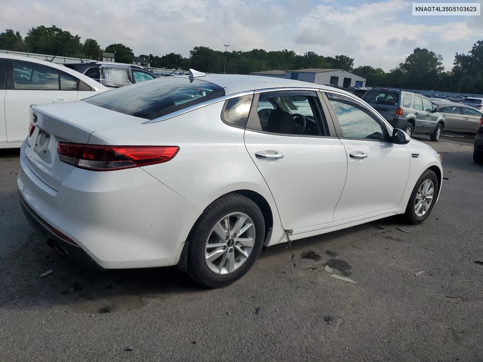 KNAGT4L35G5103623 2016 Kia Optima Lx