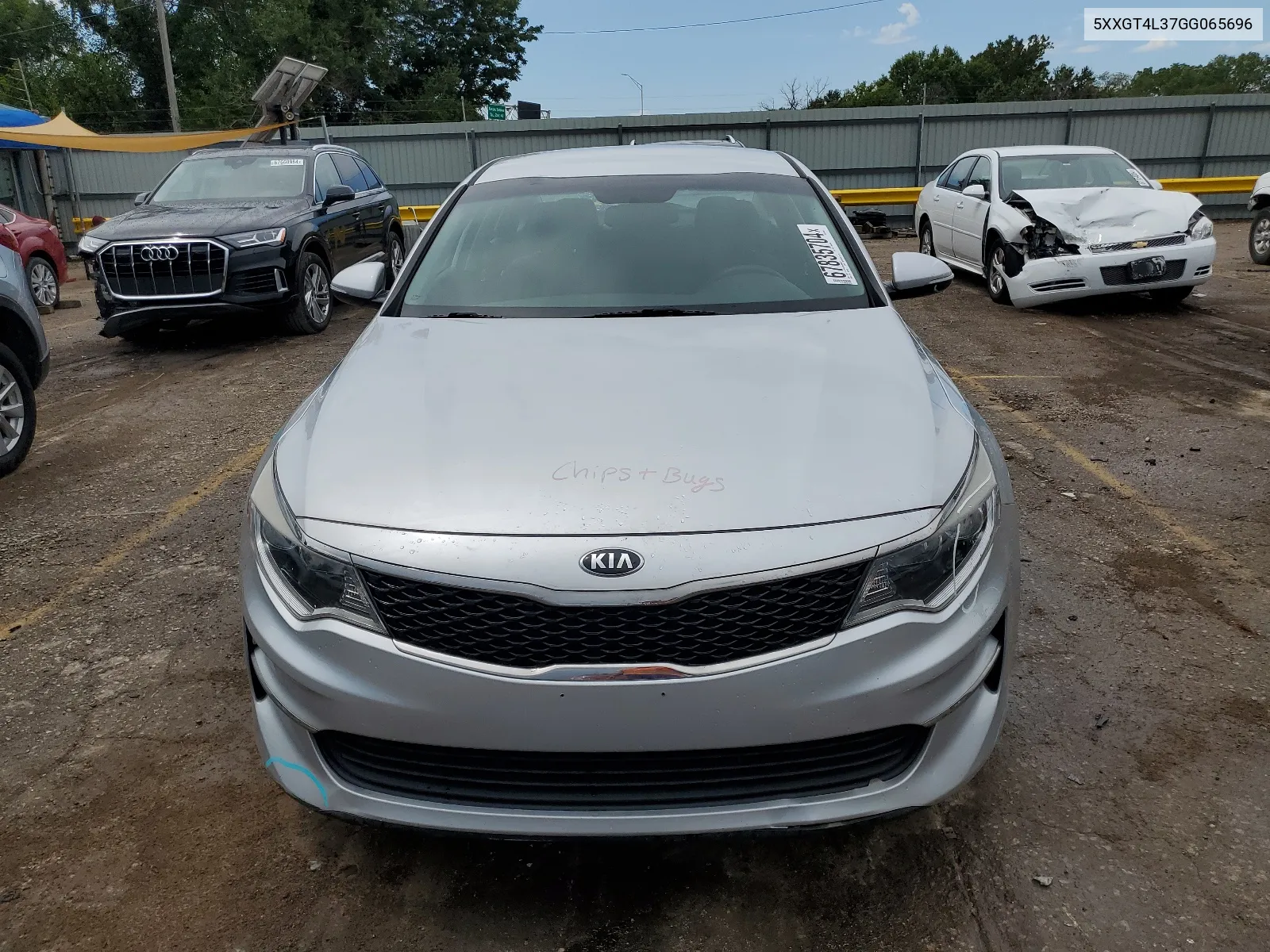 2016 Kia Optima Lx VIN: 5XXGT4L37GG065696 Lot: 67835704