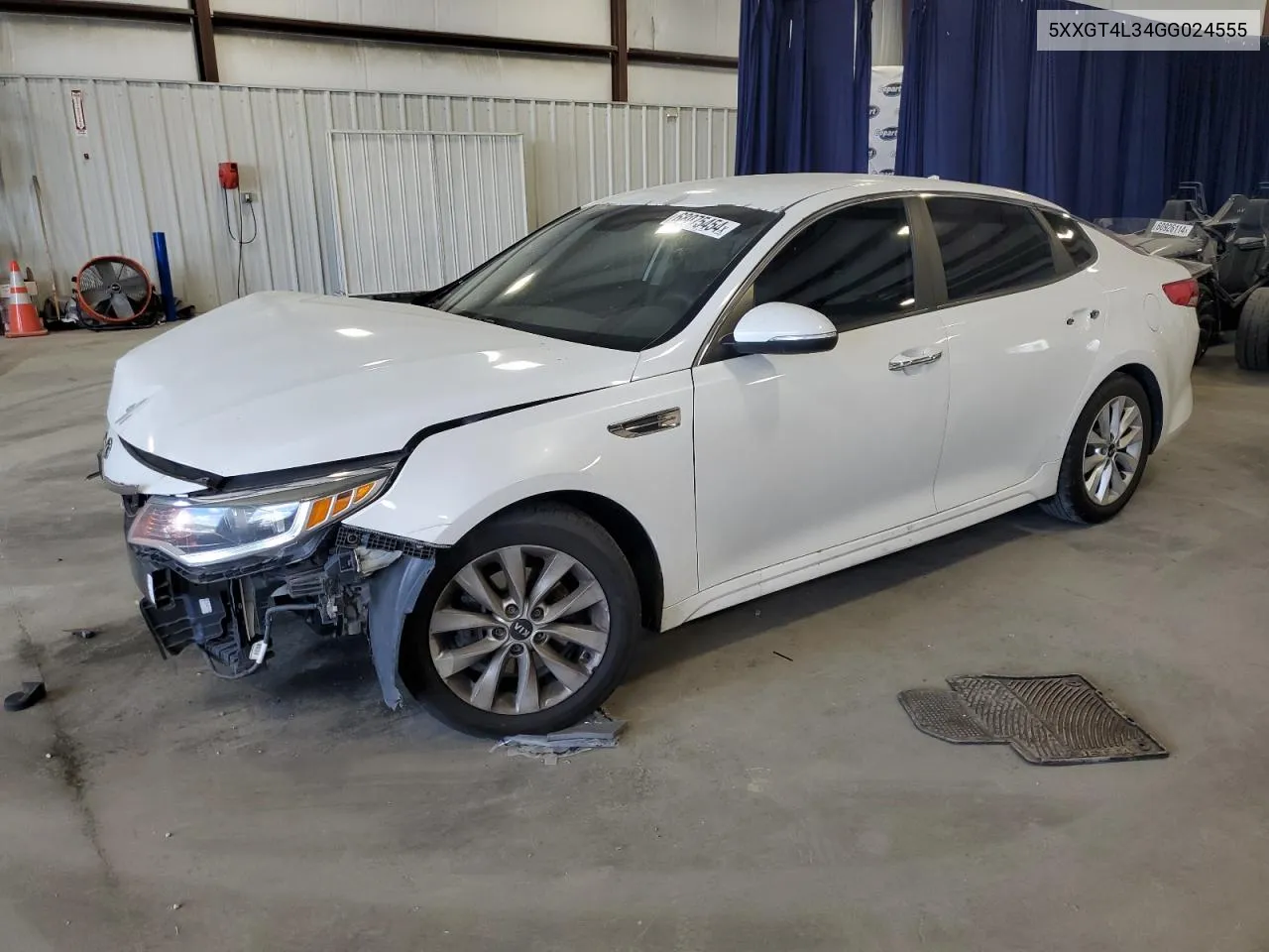 2016 Kia Optima Lx VIN: 5XXGT4L34GG024555 Lot: 68075454