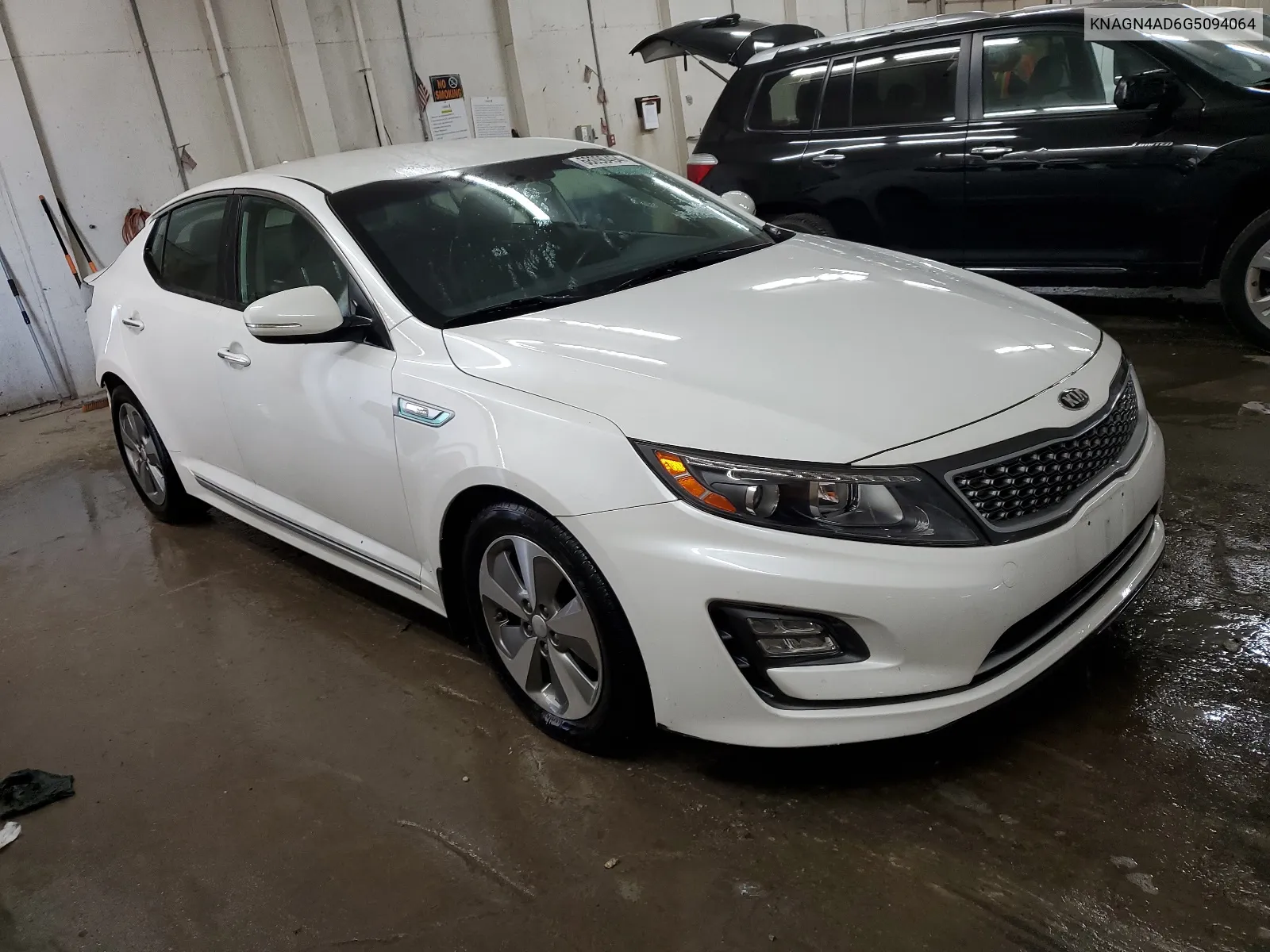 2016 Kia Optima Hybrid VIN: KNAGN4AD6G5094064 Lot: 68090494