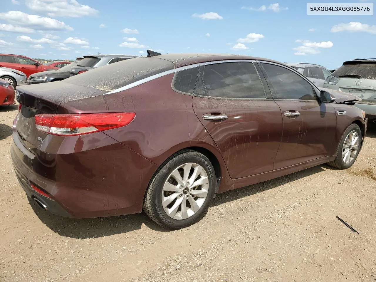 5XXGU4L3XGG085776 2016 Kia Optima Ex