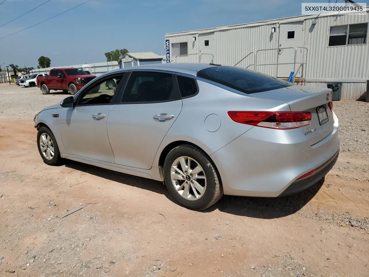 2016 Kia Optima Lx VIN: 5XXGT4L32GG019435 Lot: 68332864