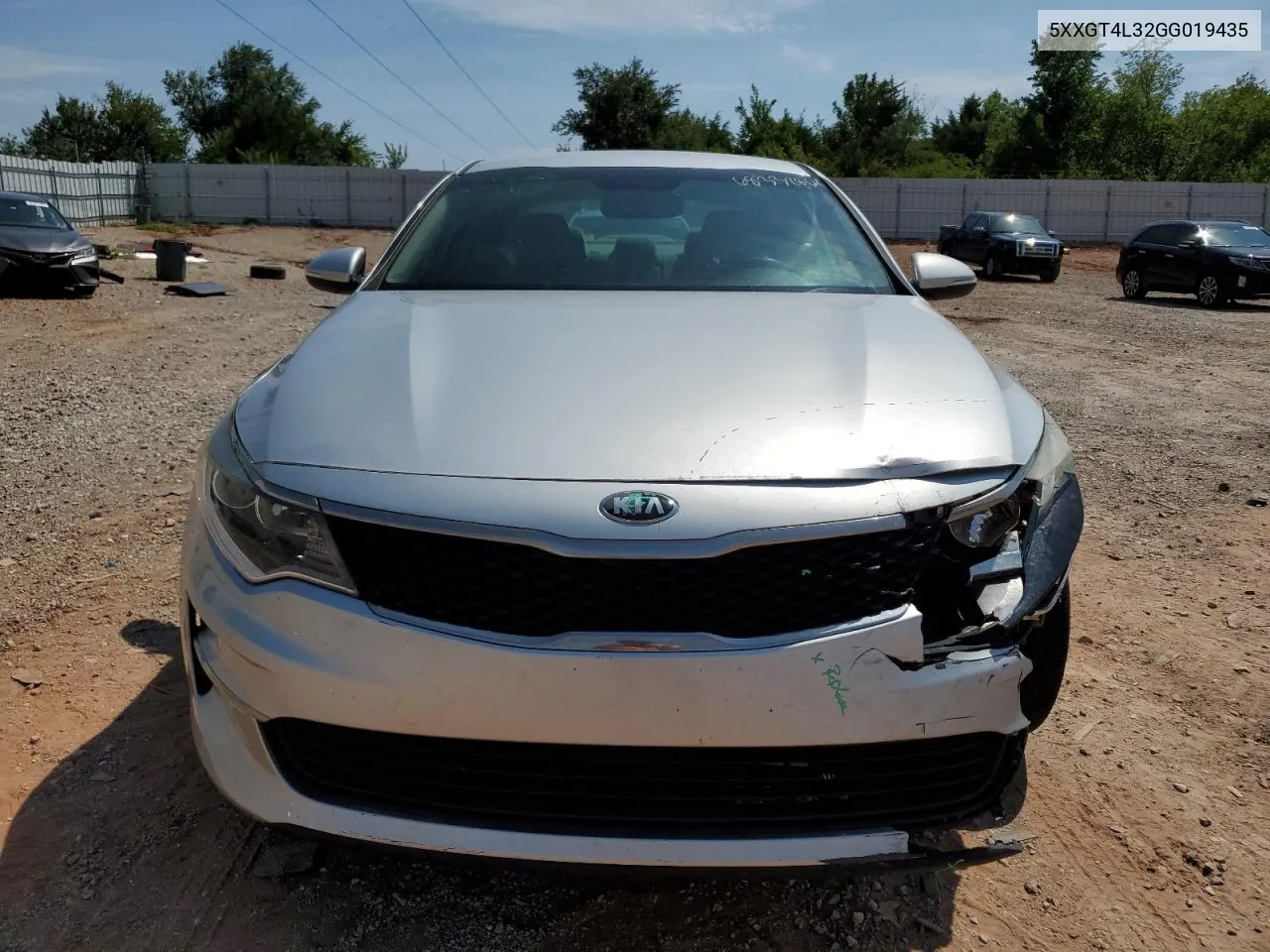 2016 Kia Optima Lx VIN: 5XXGT4L32GG019435 Lot: 68332864