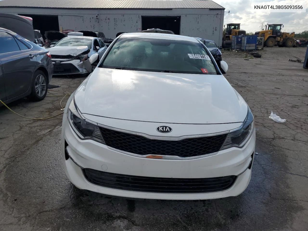 2016 Kia Optima Lx VIN: KNAGT4L38G5093556 Lot: 68460174