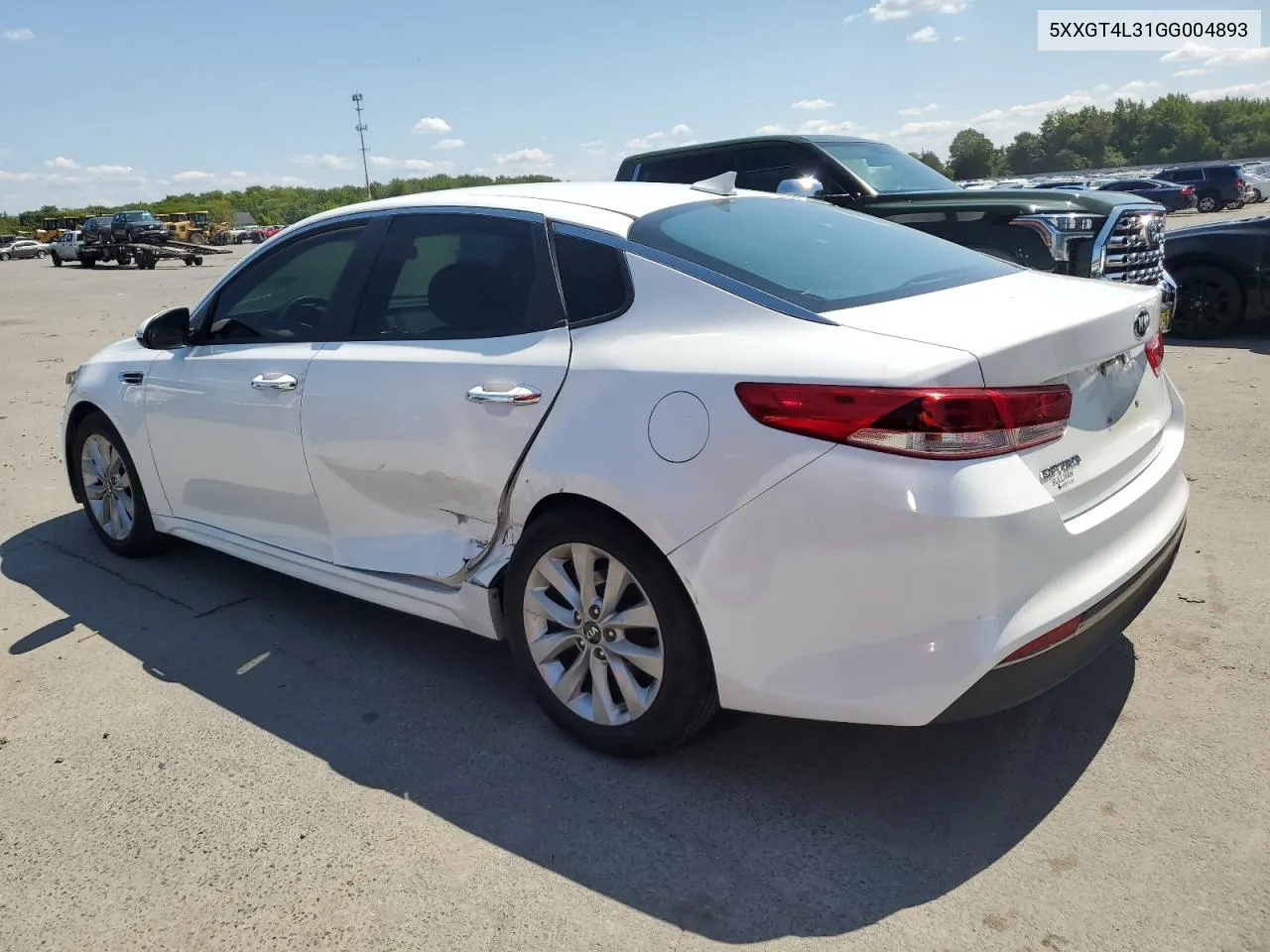 2016 Kia Optima Lx VIN: 5XXGT4L31GG004893 Lot: 68512634