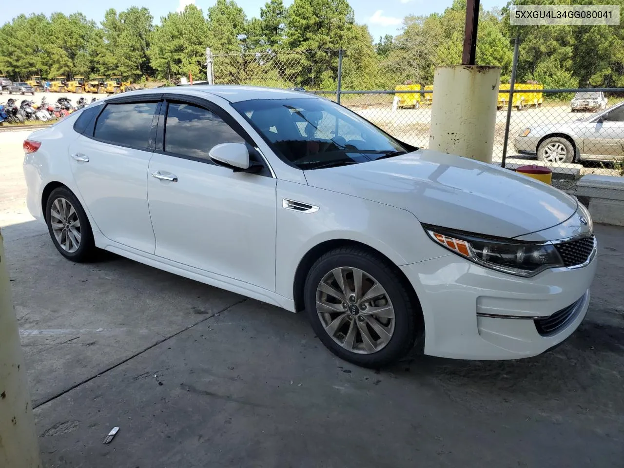 2016 Kia Optima Ex VIN: 5XXGU4L34GG080041 Lot: 68606984