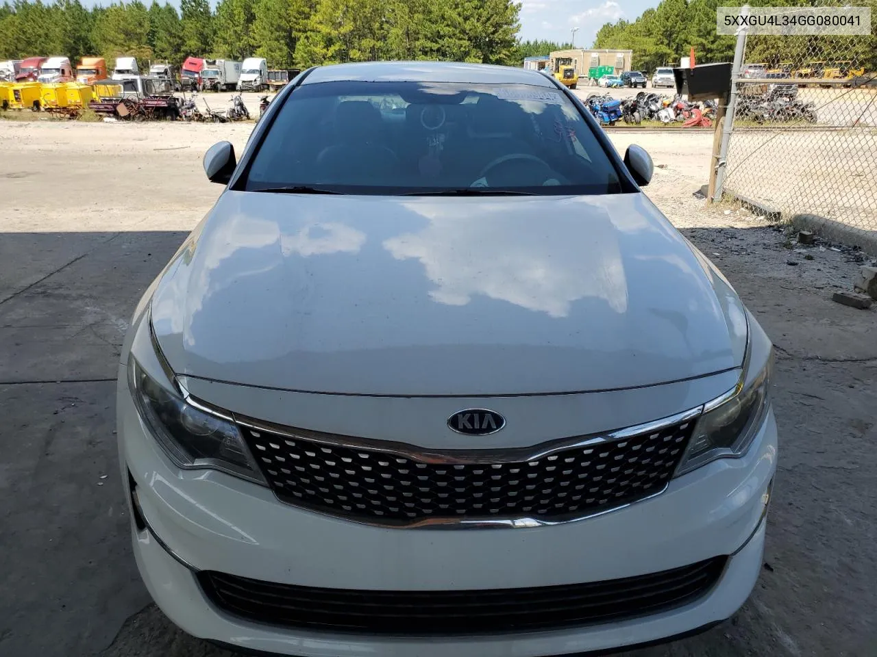 2016 Kia Optima Ex VIN: 5XXGU4L34GG080041 Lot: 68606984