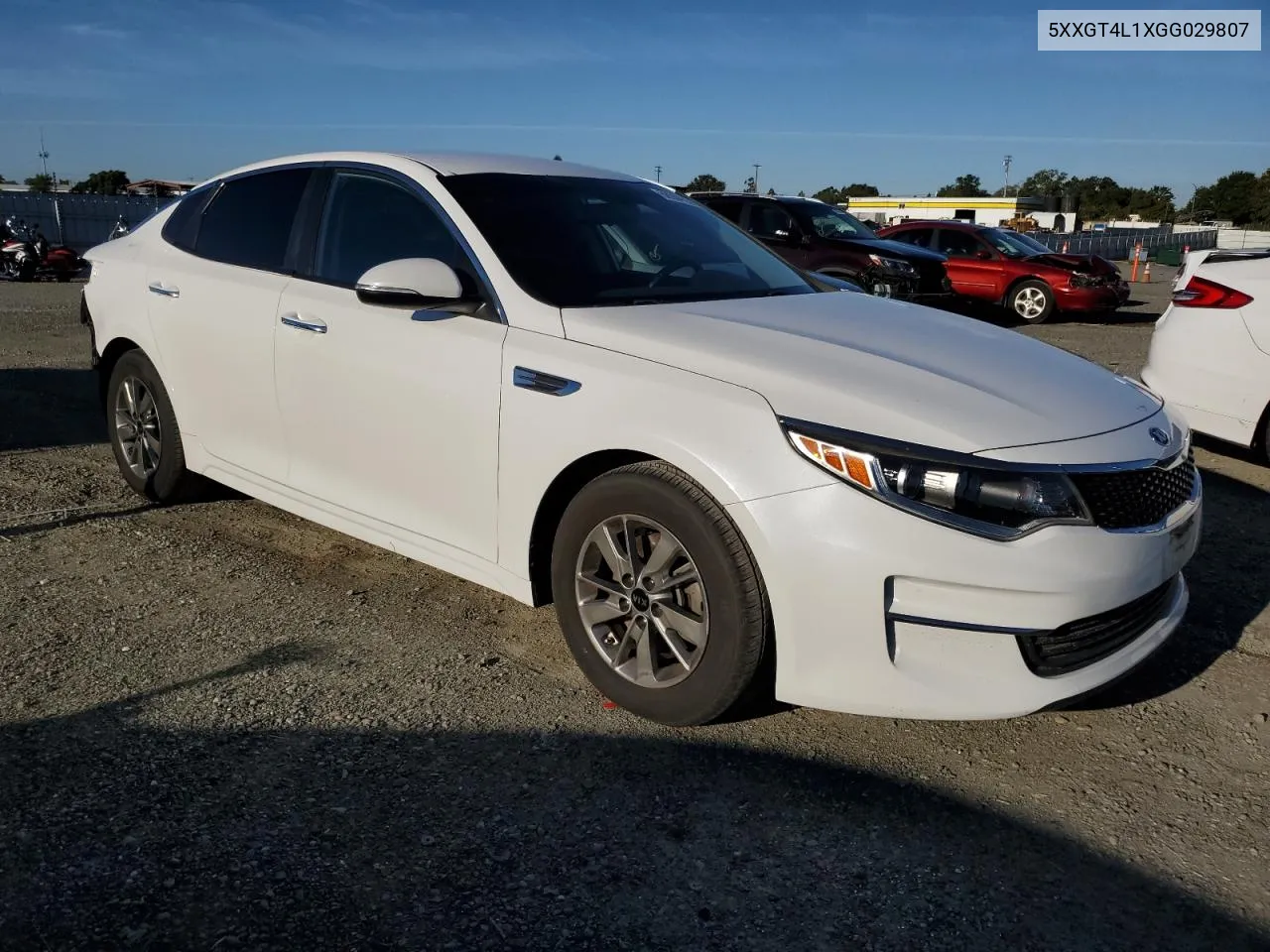 5XXGT4L1XGG029807 2016 Kia Optima Lx