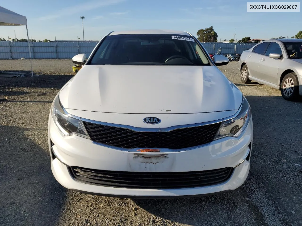 5XXGT4L1XGG029807 2016 Kia Optima Lx