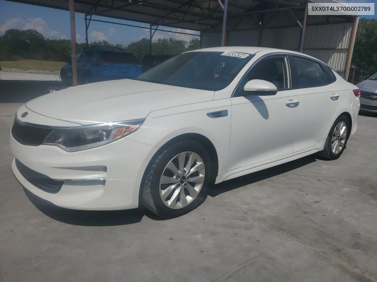 2016 Kia Optima Lx VIN: 5XXGT4L37GG002789 Lot: 68930494