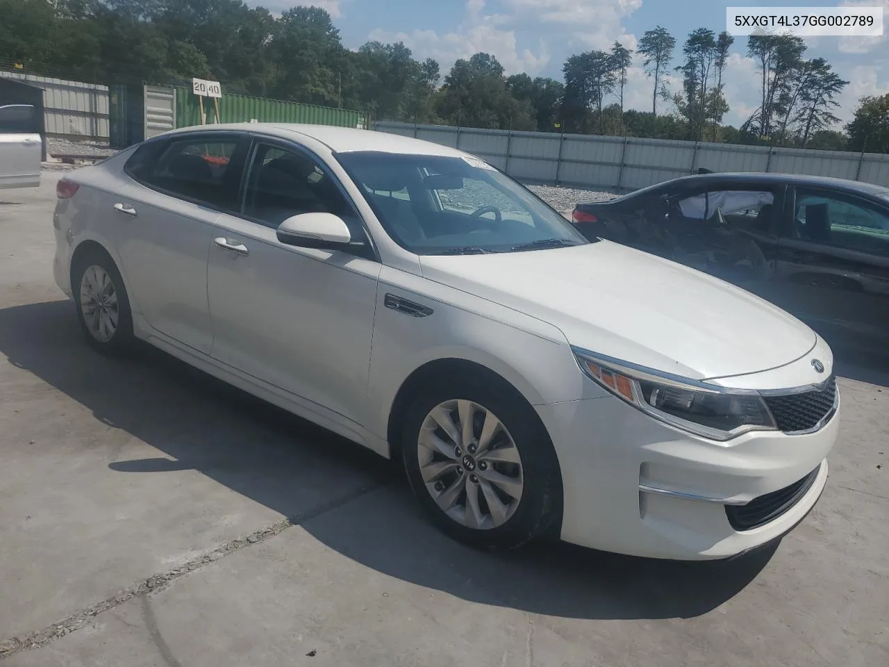 5XXGT4L37GG002789 2016 Kia Optima Lx