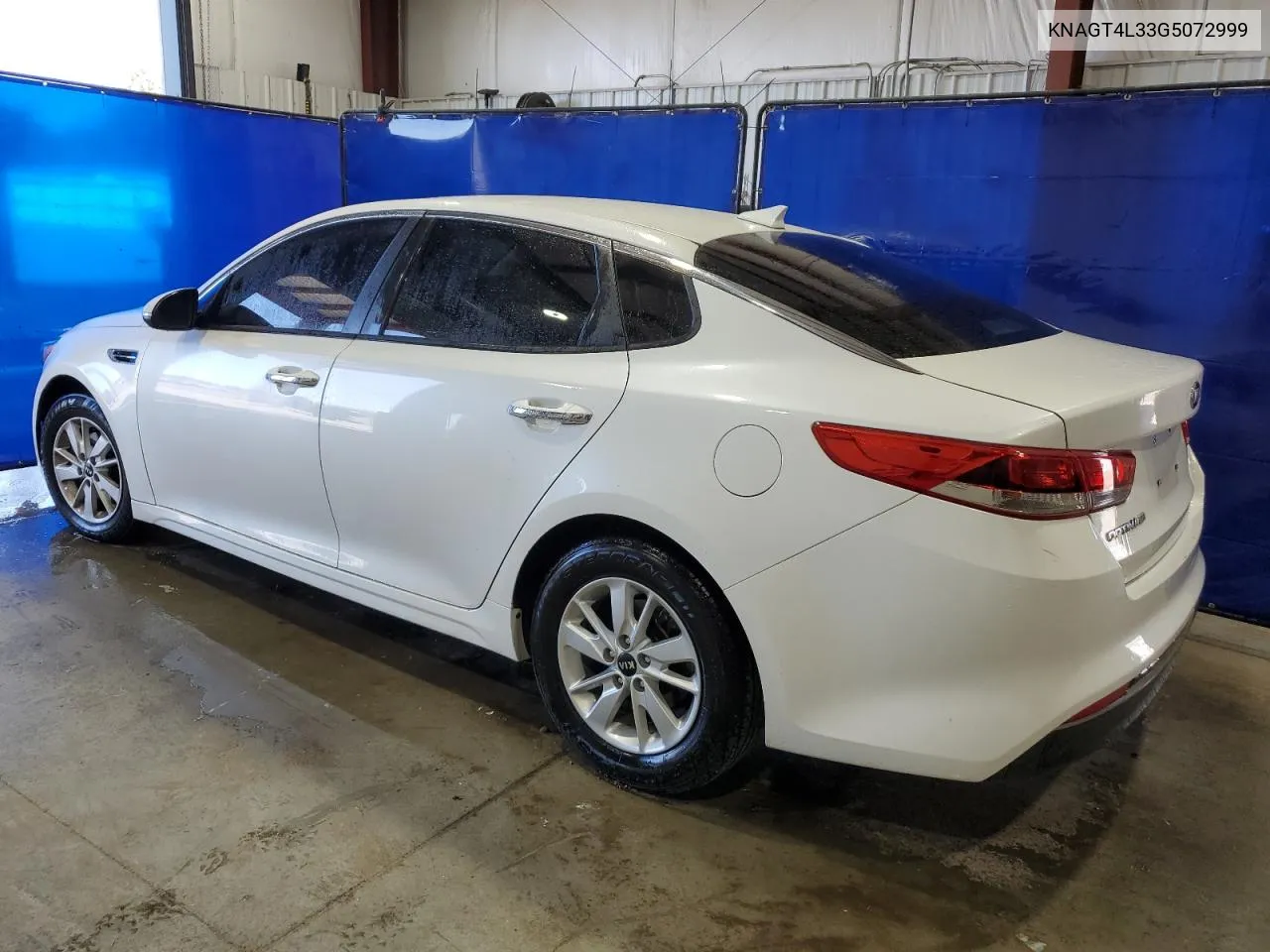 KNAGT4L33G5072999 2016 Kia Optima Lx