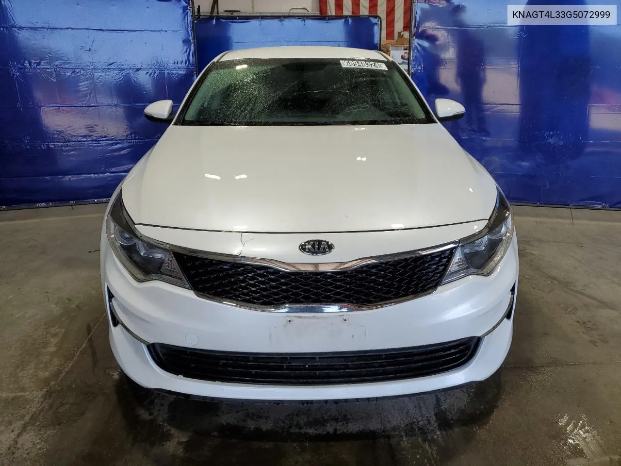 2016 Kia Optima Lx VIN: KNAGT4L33G5072999 Lot: 68948324