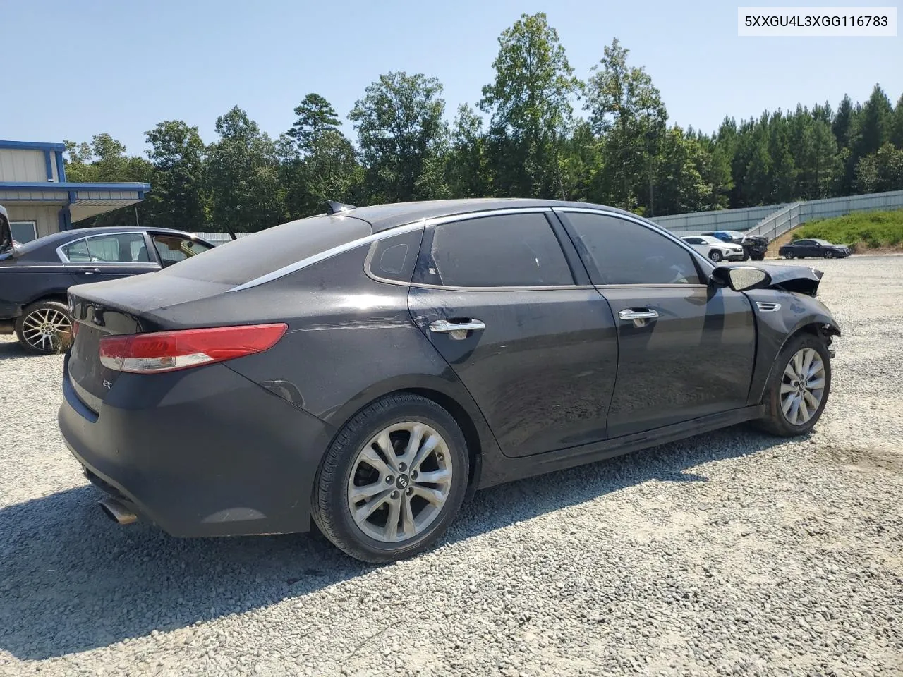 2016 Kia Optima Ex VIN: 5XXGU4L3XGG116783 Lot: 69183254