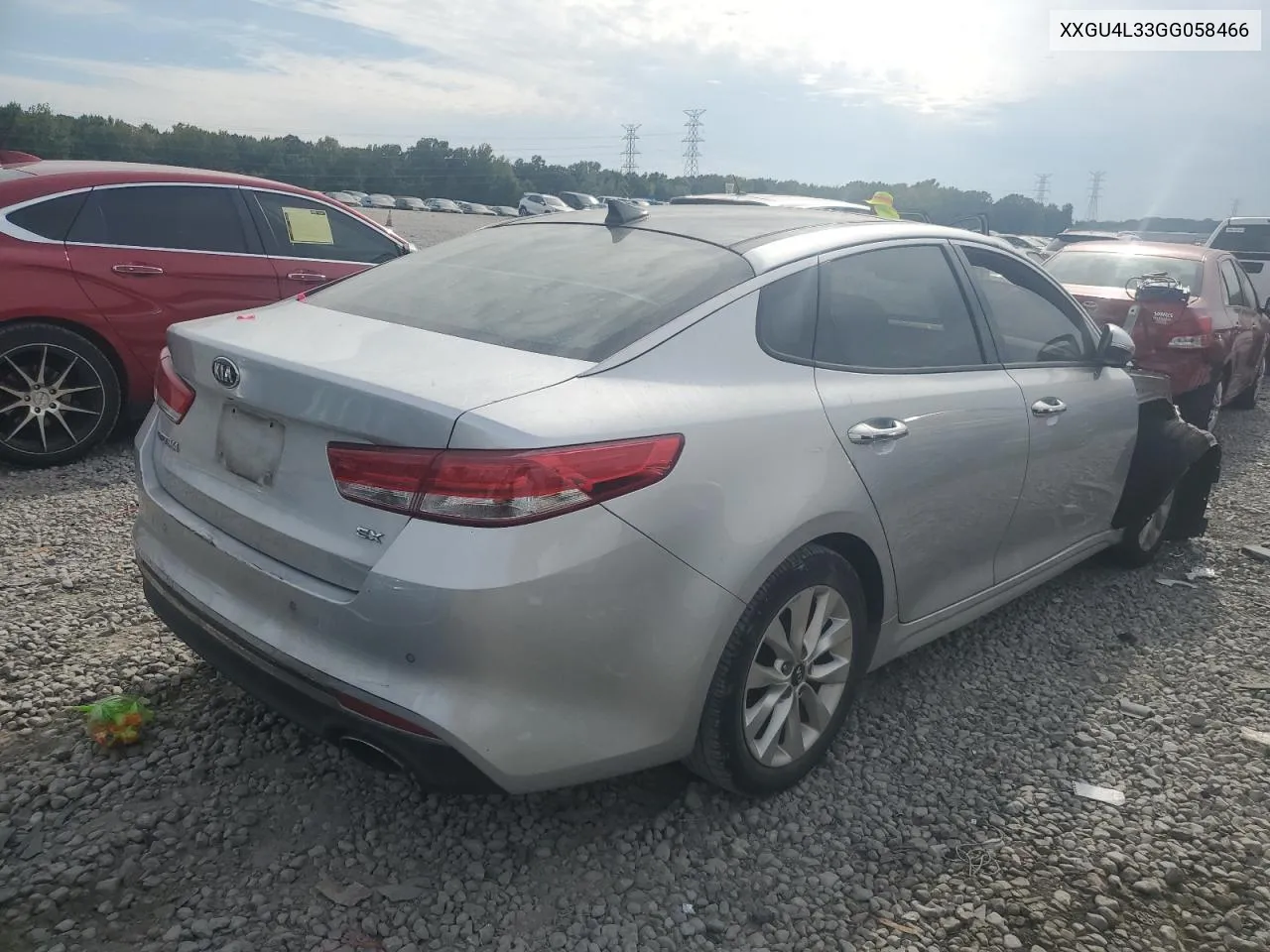 2016 Kia Optima Ex VIN: XXGU4L33GG058466 Lot: 69187104