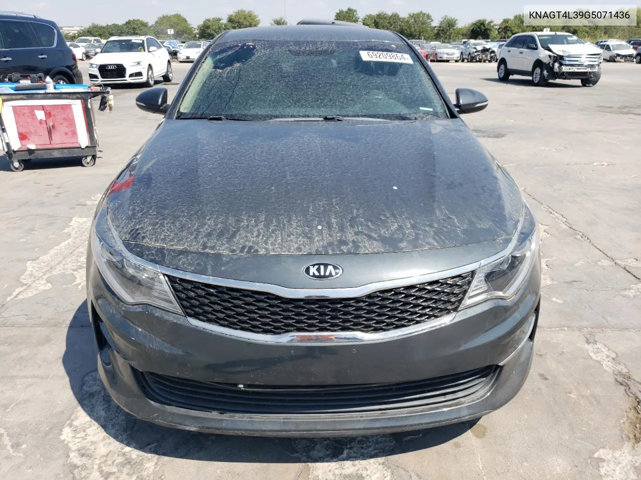 2016 Kia Optima Lx VIN: KNAGT4L39G5071436 Lot: 69209864