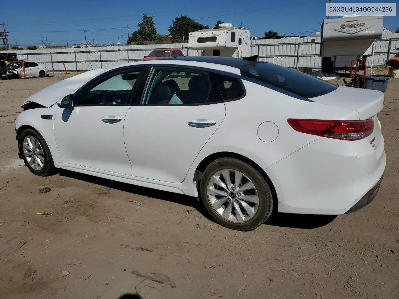 2016 Kia Optima Ex VIN: 5XXGU4L34GG044236 Lot: 69253584