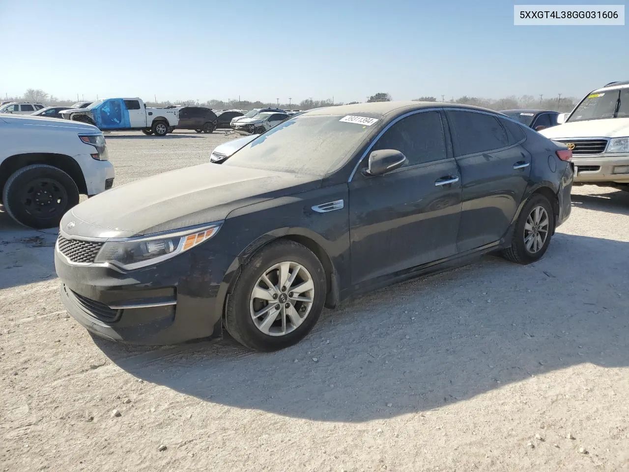 5XXGT4L38GG031606 2016 Kia Optima Lx