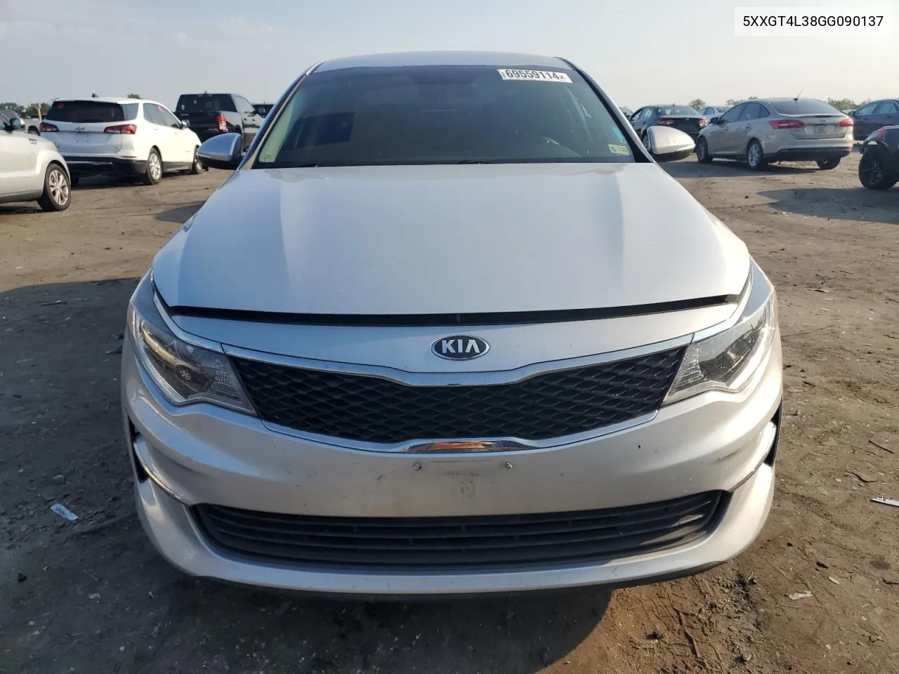 5XXGT4L38GG090137 2016 Kia Optima Lx