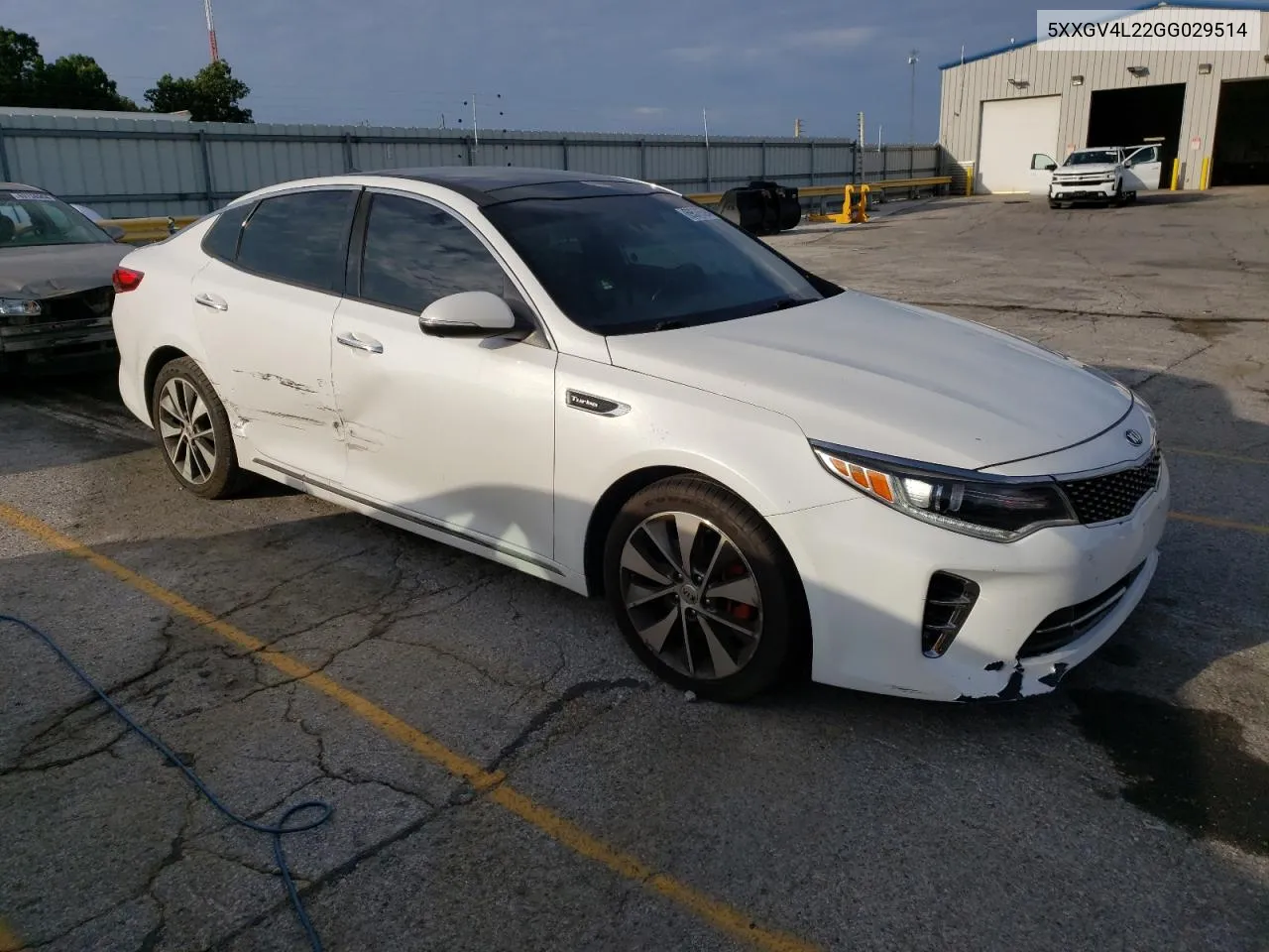 2016 Kia Optima Sxl VIN: 5XXGV4L22GG029514 Lot: 69576594