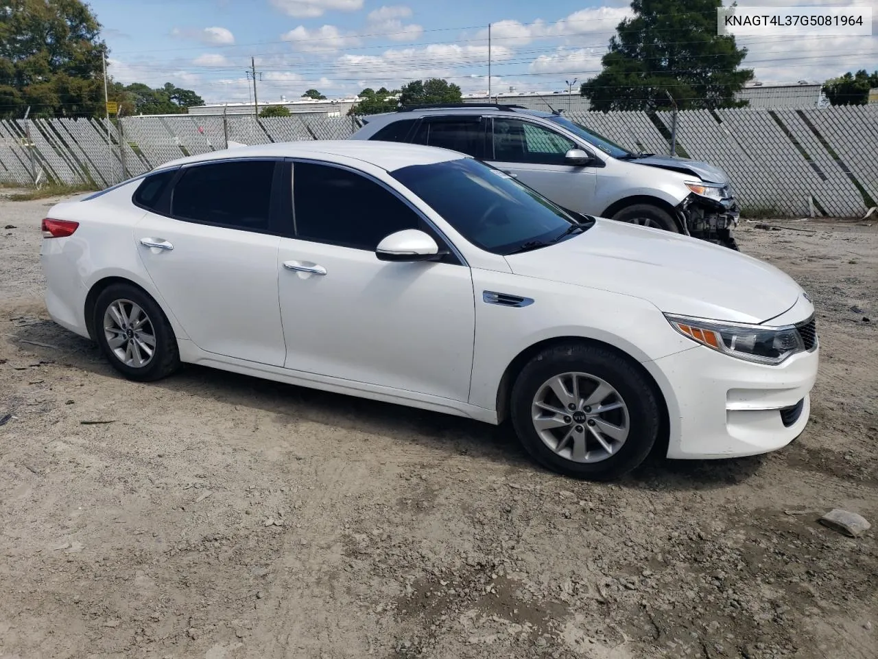 KNAGT4L37G5081964 2016 Kia Optima Lx