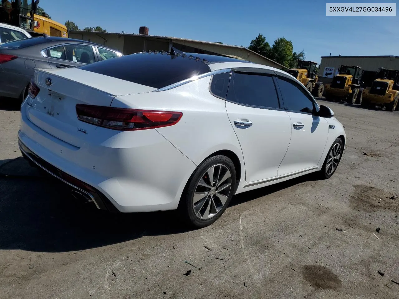 5XXGV4L27GG034496 2016 Kia Optima Sxl