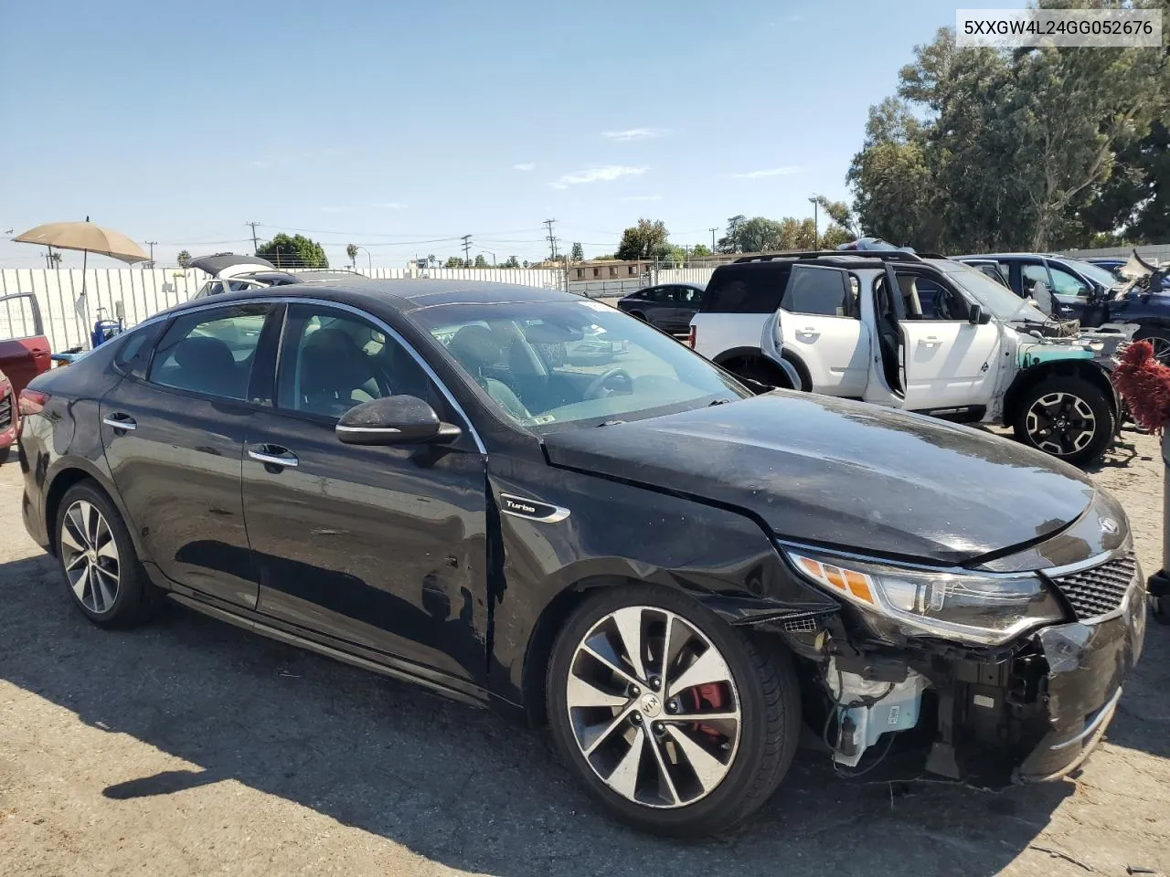 2016 Kia Optima Sx VIN: 5XXGW4L24GG052676 Lot: 69828834