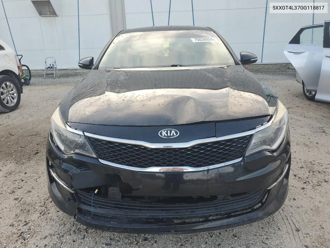 2016 Kia Optima Lx VIN: 5XXGT4L37GG118817 Lot: 70038894