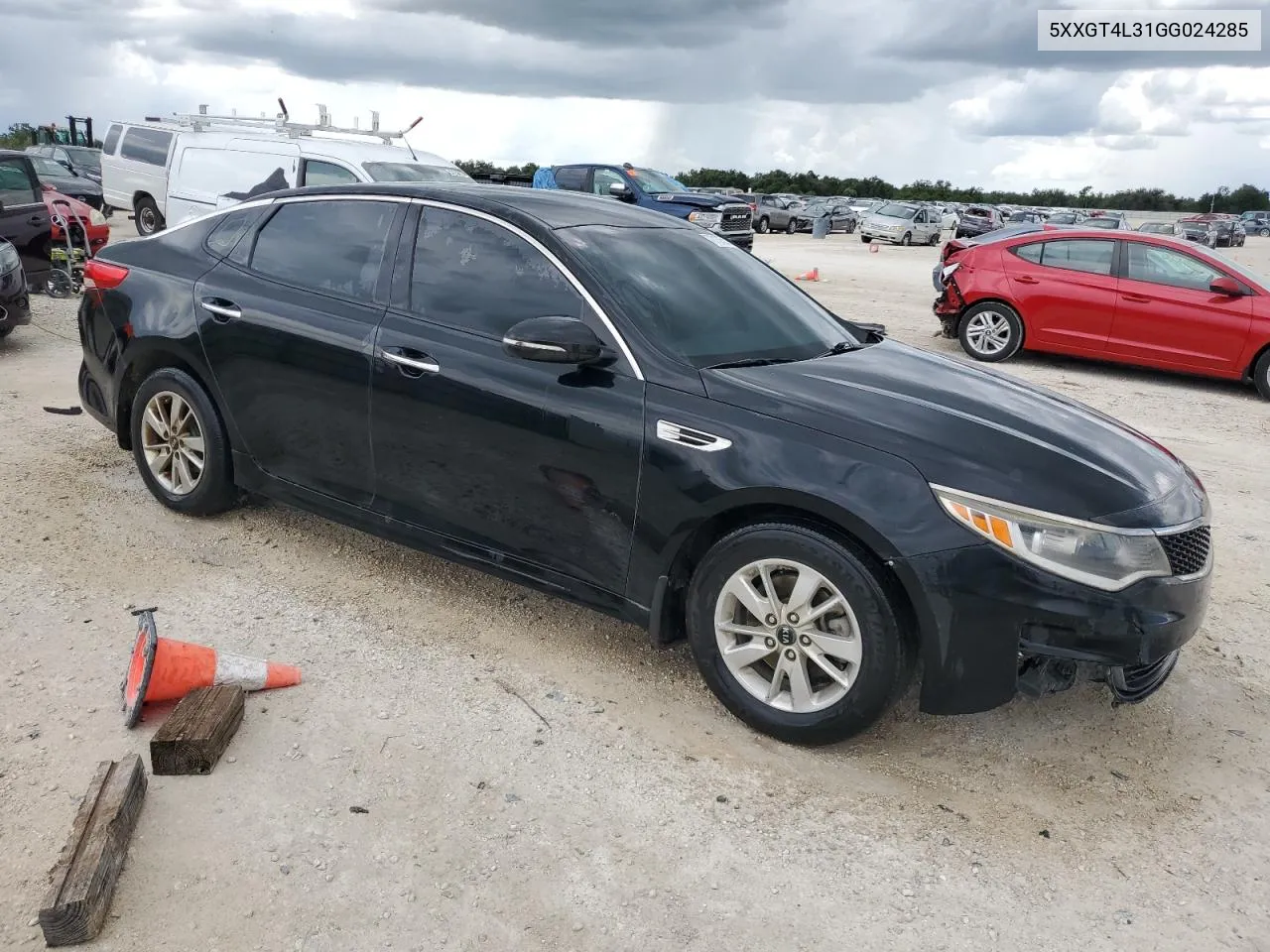 5XXGT4L31GG024285 2016 Kia Optima Lx