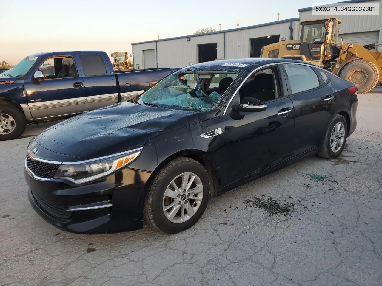 5XXGT4L34GG039301 2016 Kia Optima Lx