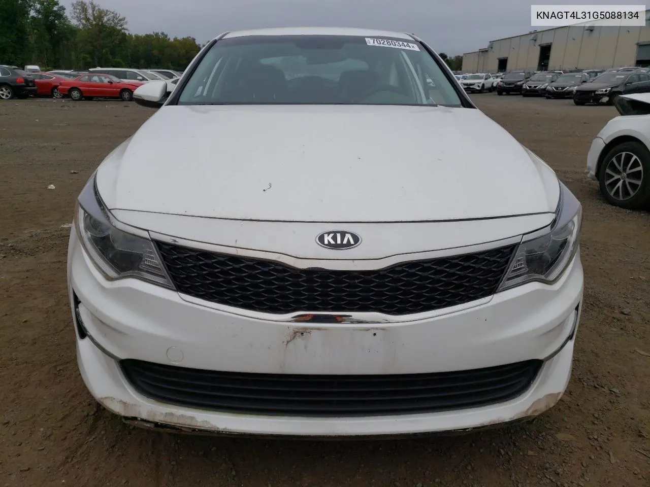 2016 Kia Optima Lx VIN: KNAGT4L31G5088134 Lot: 70280344