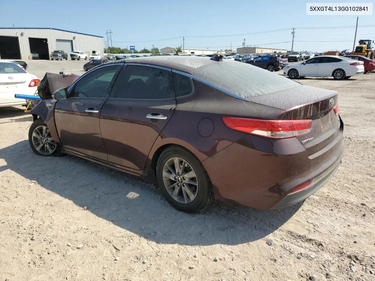 5XXGT4L13GG102841 2016 Kia Optima Lx