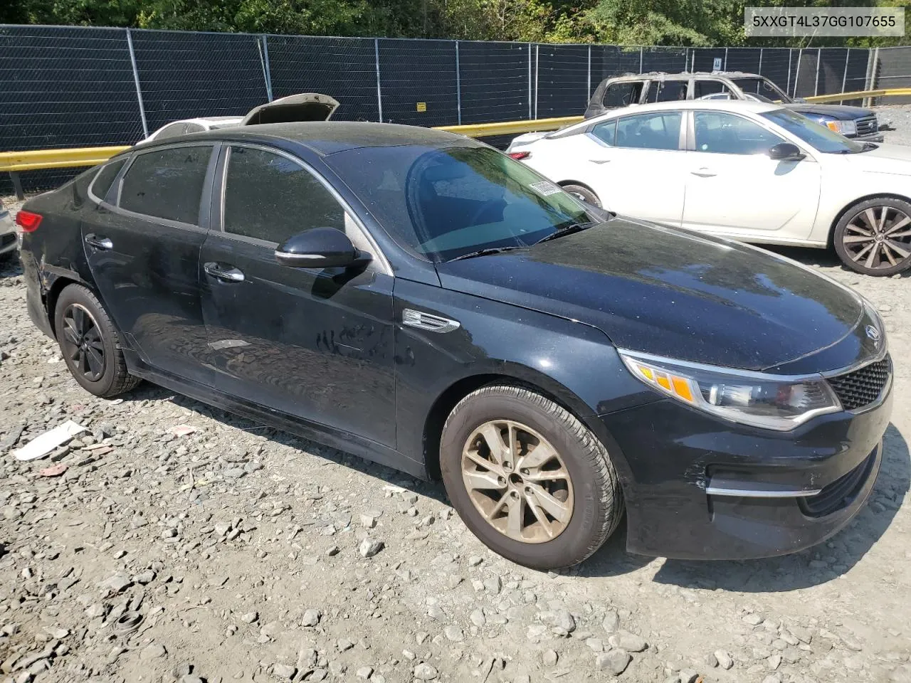 2016 Kia Optima Lx VIN: 5XXGT4L37GG107655 Lot: 70685054